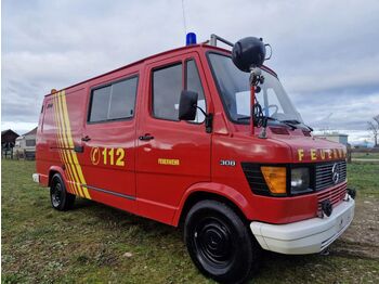Xe tải cứu hỏa Mercedes-Benz Feuerwehr 308 Van Bremer T1 Campervan Oldi: hình 1