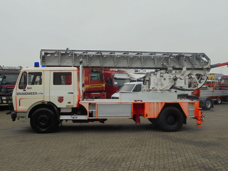 Xe tải cứu hỏa Mercedes-Benz SK 1617 + Manual + PTO + Ladder + Fire Truck: hình 10