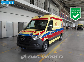 Xe cứu thương mới Mercedes-Benz Sprinter 319 CDI New on stock Ambulance Krankenwagen Rettungswagen A/C Cruise control: hình 1