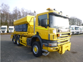 Xe tải chân không Scania P114-340 CB 6X6 RHD gritter / snow plough: hình 2