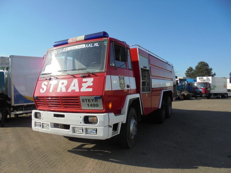 Xe tải cứu hỏa Steyr 1490 + Manual + 6X6 + 16000 L + TATRA: hình 11
