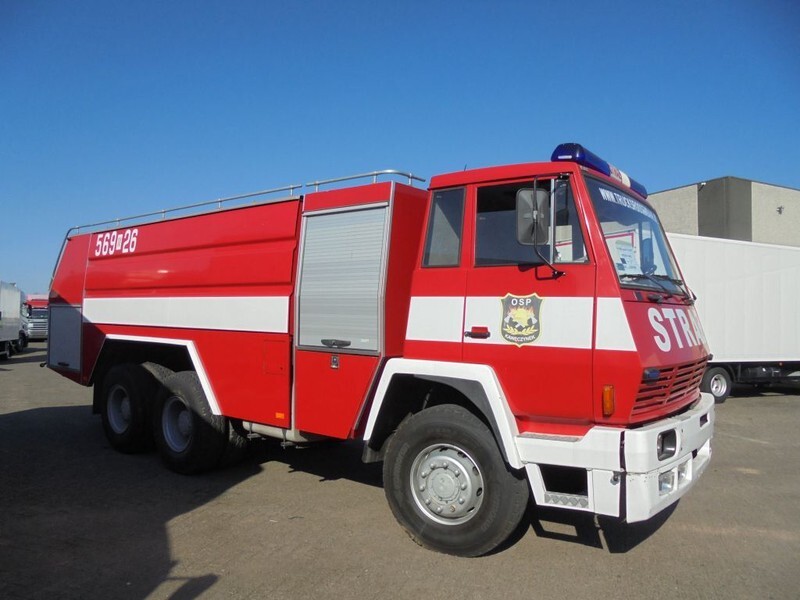 Xe tải cứu hỏa Steyr 1490 + Manual + 6X6 + 16000 L + TATRA: hình 6