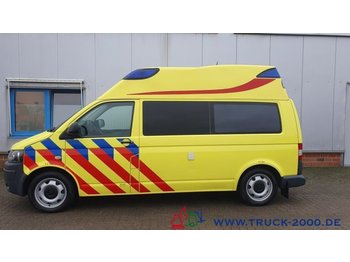 Xe cứu thương Volkswagen T5 2.0 TDI Ambulance Mobile RTW Scheckheft 1.Hd: hình 1