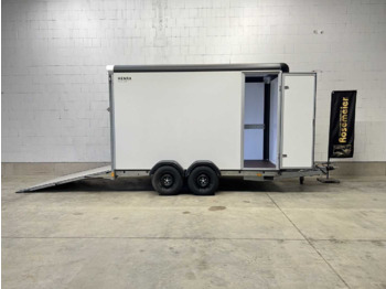 HENRA Box Trailer Rampe + Seitentür Kofferanhänger - Rơ moóc hộp kín