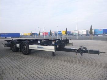 Krone ZZW 18 eLE10 Box Carrier  - Xe chở container/ Rơ moóc hoán đổi thân
