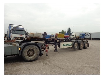 Meusburger MCS-3 Containerchassis - Xe chở container/ Rơ moóc hoán đổi thân