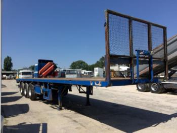 Montenegro 3 Axles - ABS System - Xe chở container/ Rơ moóc hoán đổi thân