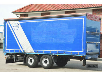 Krukenmeier Tautliner oben gekuppelt Durchladbar - Rơ moóc mui bạt