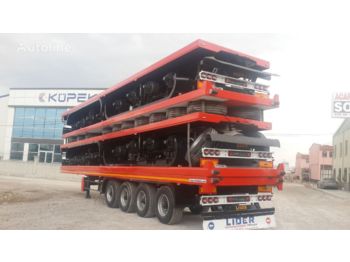 LIDER 2022 YEAR NEW TRAILER FOR SALE (MANUFACTURER COMPANY) - rơ moóc thùng lửng/ phẳng