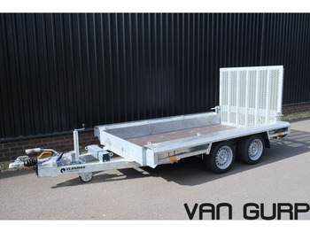 Vlemmix Machinetransporter 2700kg 300*150 2X AS 1350KG - Rơ moóc thùng lửng/ Phẳng
