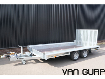 Vlemmix Machinetransporter 3500KG 400*180 2X AS 1800KG - Rơ moóc thùng lửng/ Phẳng