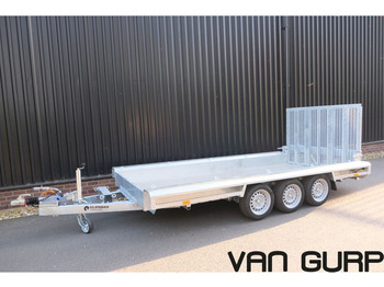 Vlemmix Machinetransporter 3500KG 400*180 3X AS 1350KG ALUMINIUM - Rơ moóc thùng lửng/ Phẳng