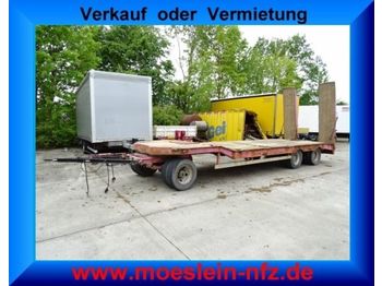 Müller-Mitteltal 3 Achs Tieflader  Anhänger, ABS  - Rơ moóc thùng thấp