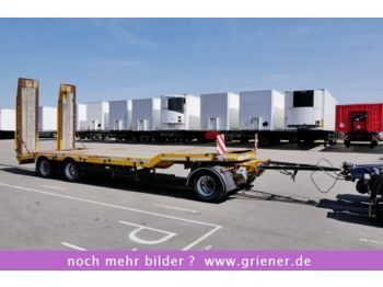 Schwarzmüller TÜ 30/100 8200 mm BLATT / FEDERRAMPEN BAGGER  - Rơ moóc thùng thấp