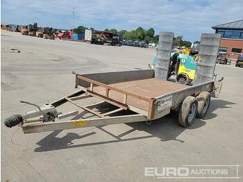  Indespension Twin Axle Plant trailer, Ramp - Rơ moóc để vận chuyển thiết bị