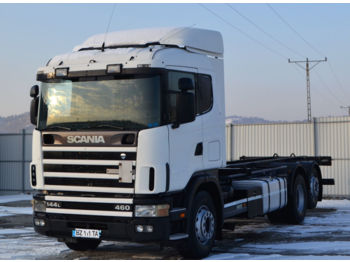Scania 144 460 * Fahrgestell 6,50 m * Top Zustand!  - Xe tải khung gầm