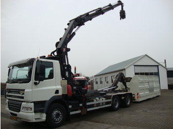 Ginaf X3232S 6x4 28 ton kraan - Xe chở container/ Xe tải hoán đổi thân