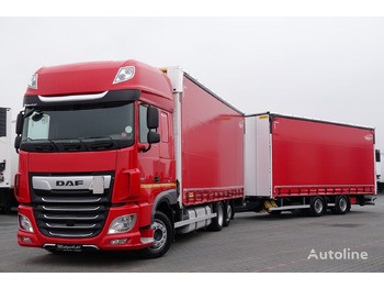 Xe tải thùng mui bạt DAF XF 480