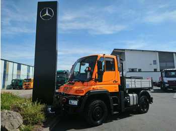 Mercedes-Benz UNIMOG U300 4x4 Klima Standheizung Hydraulik  - Xe tải thùng lửng/ Phẳng