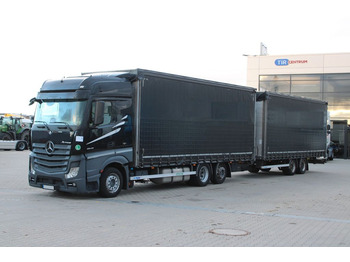 Xe tải thùng mui bạt MERCEDES-BENZ Actros 2645