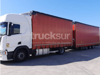 Xe tải thùng mui bạt SCANIA R 450