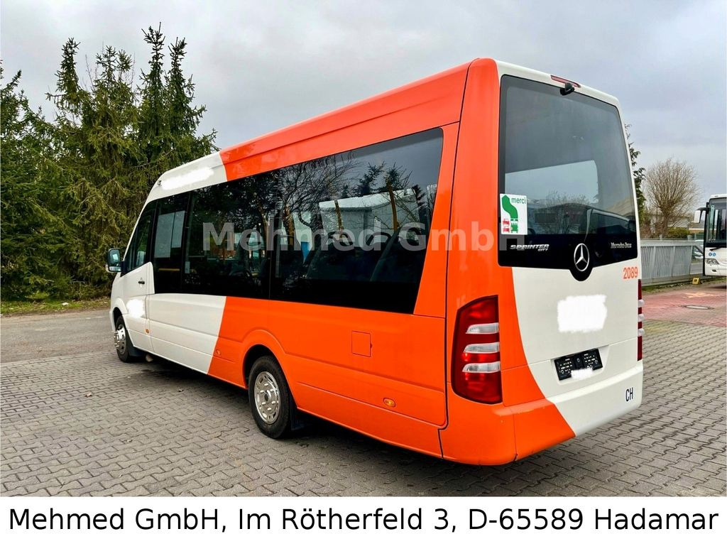 Xe bus mini, Xe van chở khách Mercedes-Benz Sprinter City 65 - mit Rampe: hình 3