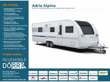 Rơ moóc kiểu caravan mới ADRIA Alpina 663 UK Inklusive DÖRR Zubehörpaket: hình 1