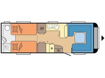 Rơ moóc kiểu caravan mới Hobby Prestige 720 WLC 2022 ! 2x ALDE # ULTRA EXTRAS+: hình 1