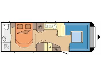 Rơ moóc kiểu caravan mới Hobby Prestige 720 WQC LT. MAI 2022 !: hình 1