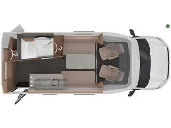 Knaus Tourer CUV 500 LT CUVISION Modell 2024 mit 150 P  - Xe van cắm trại: hình 2