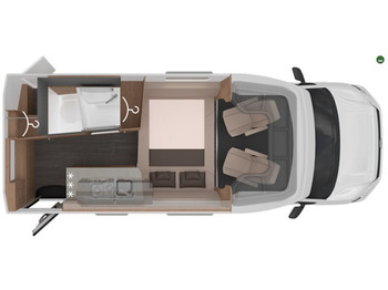 Knaus Tourer CUV 500 LT CUVISION Modell 2024 mit 150 P  - Xe van cắm trại: hình 3