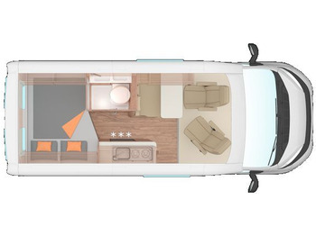 Weinsberg CaraBus 540 MQ (Peugeot) Modell 2024, 140 PS  - Xe van cắm trại: hình 2