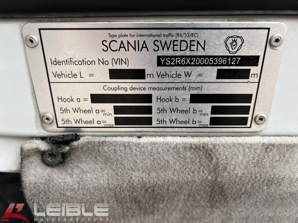 Xe đầu kéo Scania R490 6x2 / 70t Zuggesamtgew.*Standkl.*Wartungsh.: hình 25