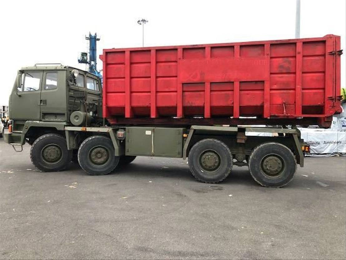 Xe chở container/ Xe tải hoán đổi thân DAF Leyland DAF 8x6 Scammell Dump Truck: hình 4