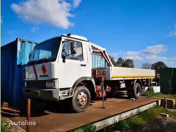 Xe tải thùng lửng/ Phẳng, Xe cẩu tự hành IVECO OM65.12: hình 1