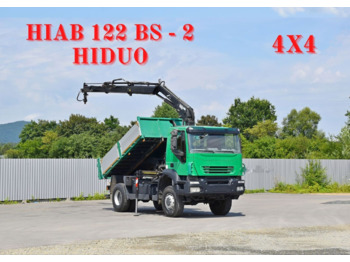 Xe ben, Xe cẩu tự hành IVECO Stralis 310 + HIAB 122 BS - 2 HIDUO + FUNK* 4x4: hình 1