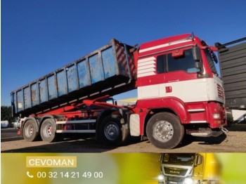 Xe tải nâng móc MAN TGA 37.440 8x4 Containerhaaksysteem / container euro4: hình 1
