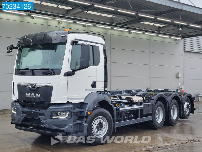 Xe tải nâng móc mới MAN TGS 35.430 8X4 MEILLER RS 26.65 Lift+Lenkachse Navi Euro 6: hình 9