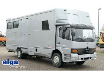 Xe tải chở gia súc Mercedes-Benz 1223 L/Pferdetransporter/Wohnabteil/AHK/3 Sitze: hình 1
