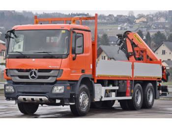 Xe tải thùng lửng/ Phẳng, Xe cẩu tự hành Mercedes-Benz ACTROS 2636: hình 4