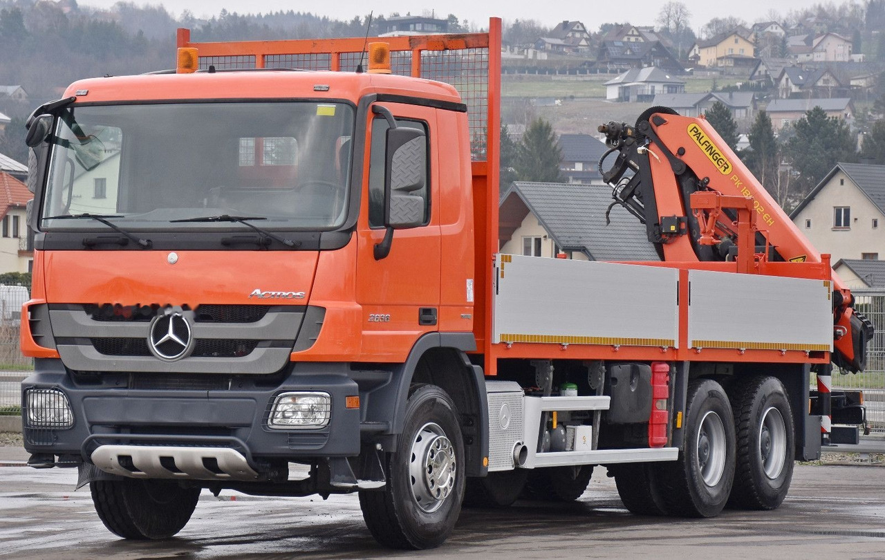 Xe tải thùng lửng/ Phẳng, Xe cẩu tự hành Mercedes-Benz ACTROS 2636: hình 4