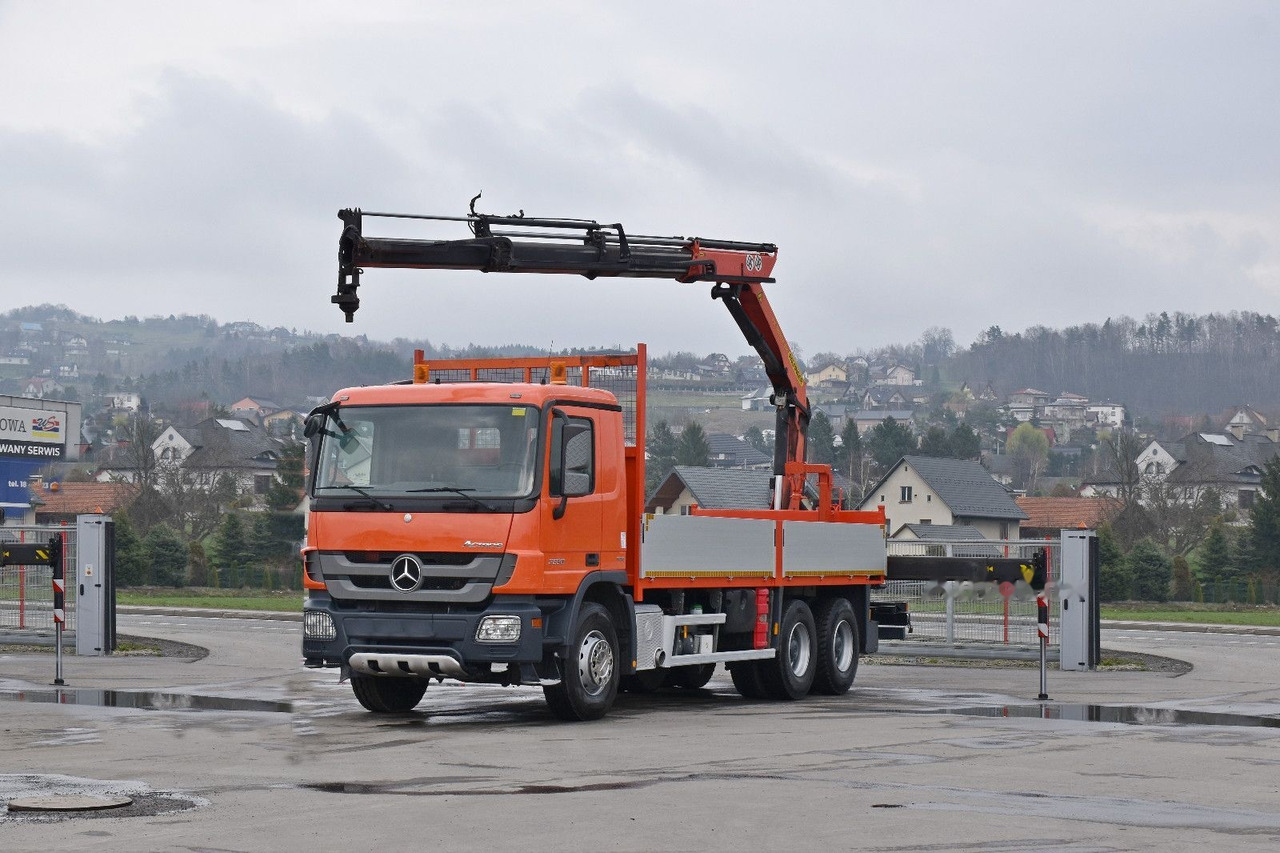 Xe tải thùng lửng/ Phẳng, Xe cẩu tự hành Mercedes-Benz ACTROS 2636: hình 2