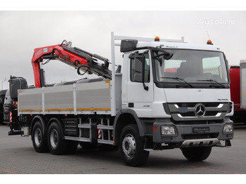 Xe tải thùng lửng/ Phẳng, Xe cẩu tự hành Mercedes-Benz ACTROS 3336: hình 3