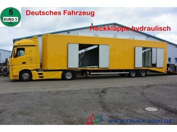 Xe tải chuyên chở tự động Mercedes-Benz Actros 1845 Spezial Geschlossen Transport 4 PKW: hình 1