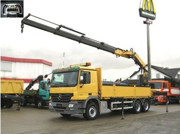 Xe tải thùng lửng/ Phẳng Mercedes-Benz Actros 2641 6x4  Pritsche Heckkran 42m/to: hình 1