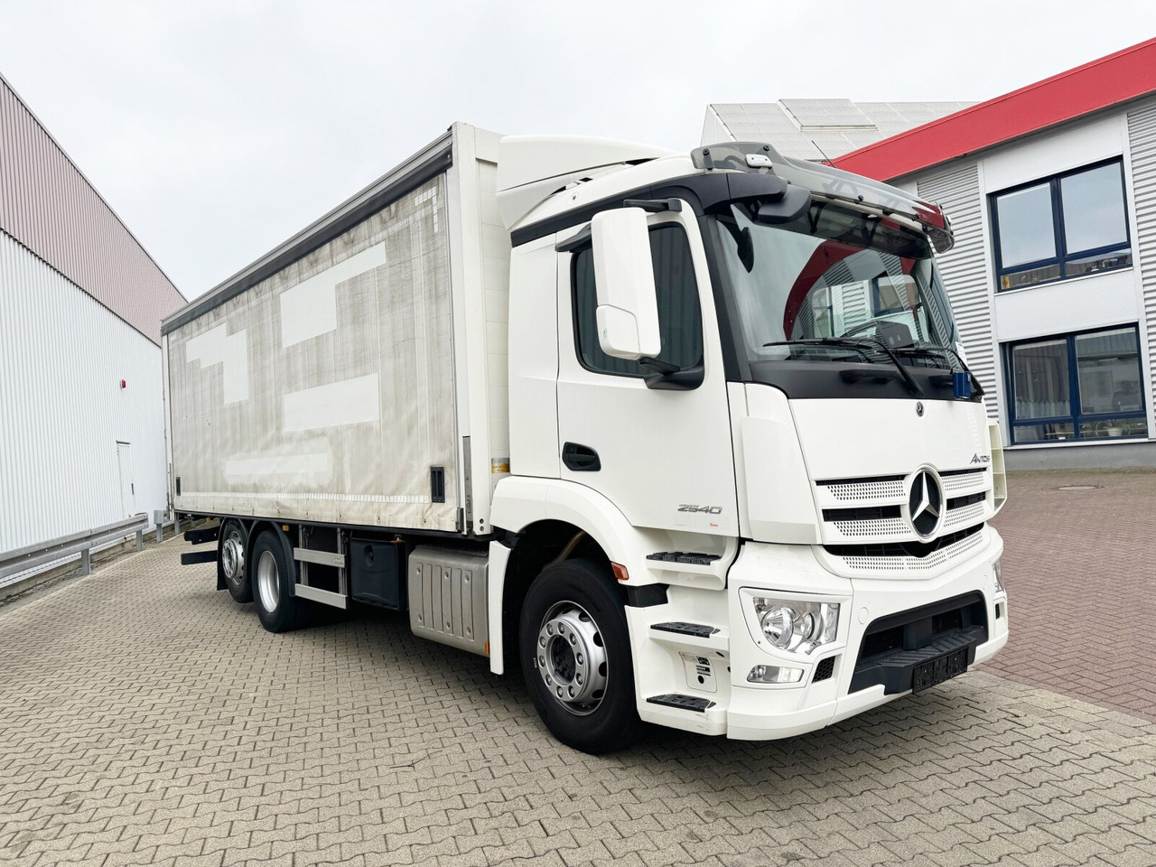 Xe tải thùng lửng/ Phẳng Mercedes-Benz Antos 2540 L 6x2 Antos 2540 L 6x2, Liftachse, SPEED CURTAIN: hình 10