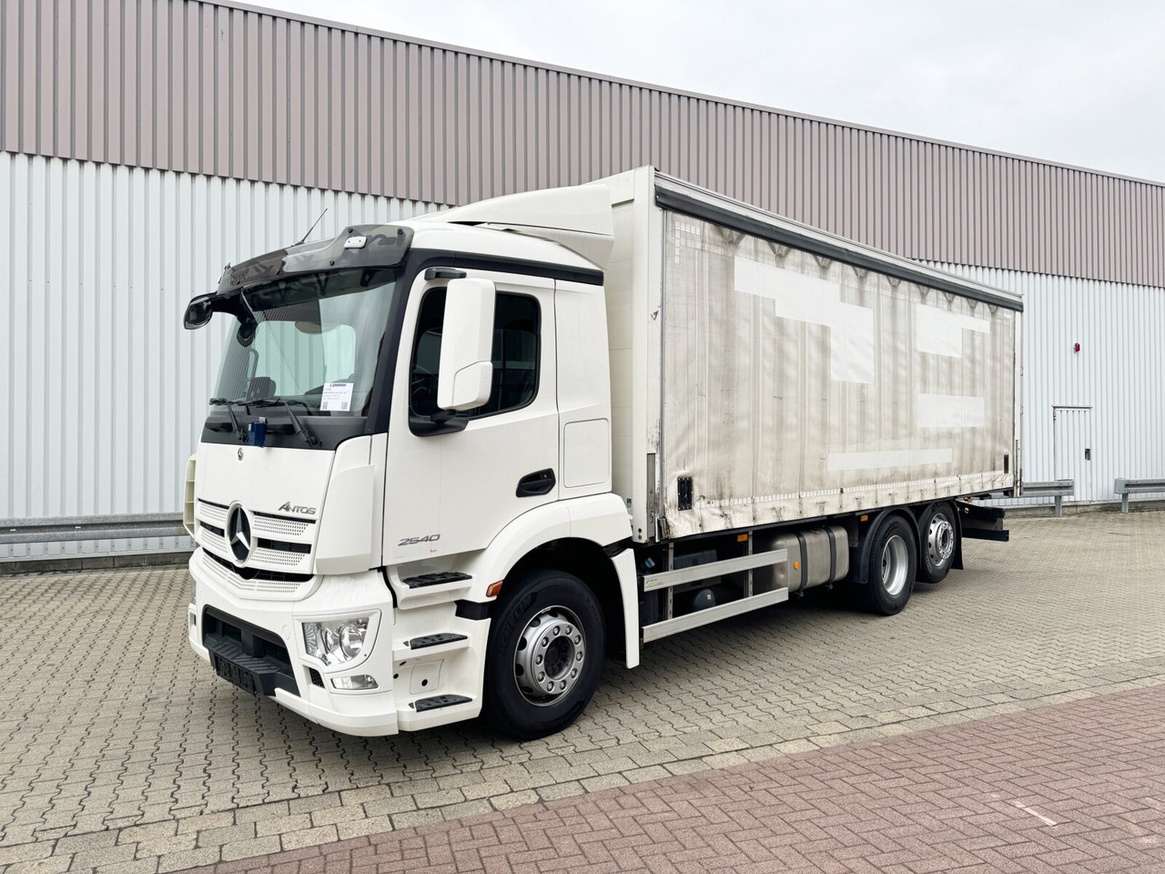 Xe tải thùng lửng/ Phẳng Mercedes-Benz Antos 2540 L 6x2 Antos 2540 L 6x2, Liftachse, SPEED CURTAIN: hình 8