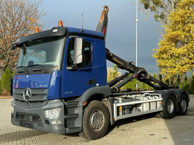 Xe tải nâng móc Mercedes-Benz Antos 2543 6x2 Abrollkipper MULTILIFT XR21Z56: hình 9