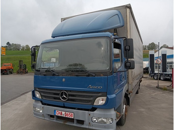 Mercedes-Benz Atego2 822  4x2L Klima, Luftgef.,AHK,Spoiler,TÜV  - Xe tải thùng mui bạt: hình 3