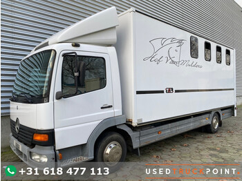 Xe tải chở gia súc Mercedes-Benz Atego 9.17 / Manual / Full Steel / 3 Seats / Euro 2 / 277.000 KM!!! / Belgium Truck: hình 1